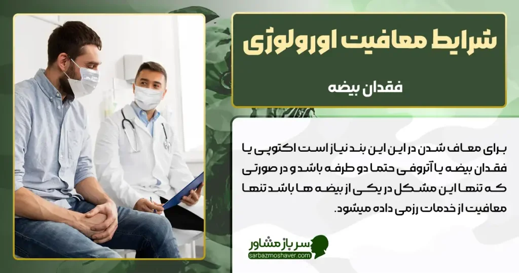 شرایط معافیت اورولوژی