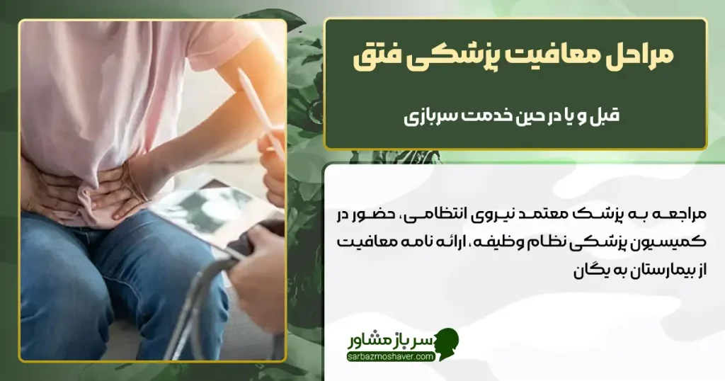 مراحل معافیت پزشکی فتق