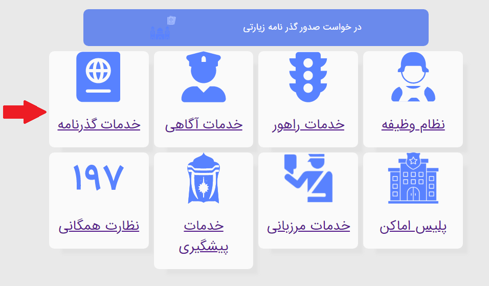 تمدید گذرنامه