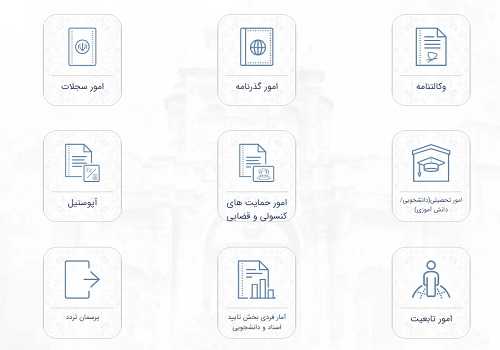 اتمام ثبت انام در سامانه و استفاده از خدمات