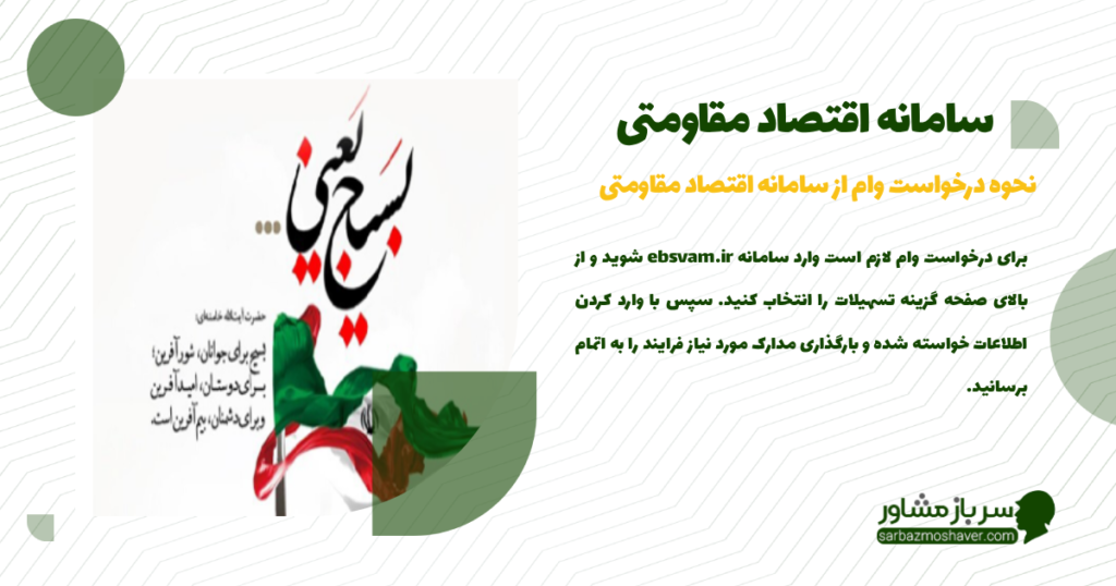 نحوه درخواست وام از سامانه اقتصاد مقاومتی